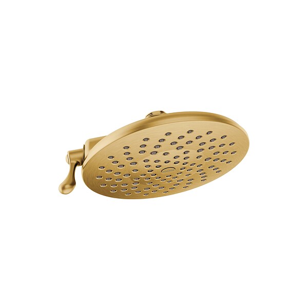 Two-Function 8" Spray Head EcoPref Rainshower Brushed Gold